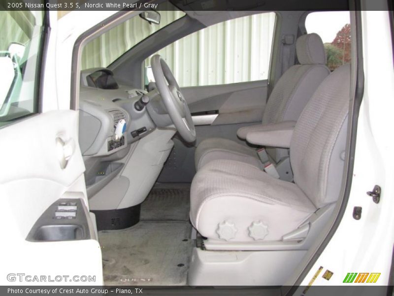Nordic White Pearl / Gray 2005 Nissan Quest 3.5 S