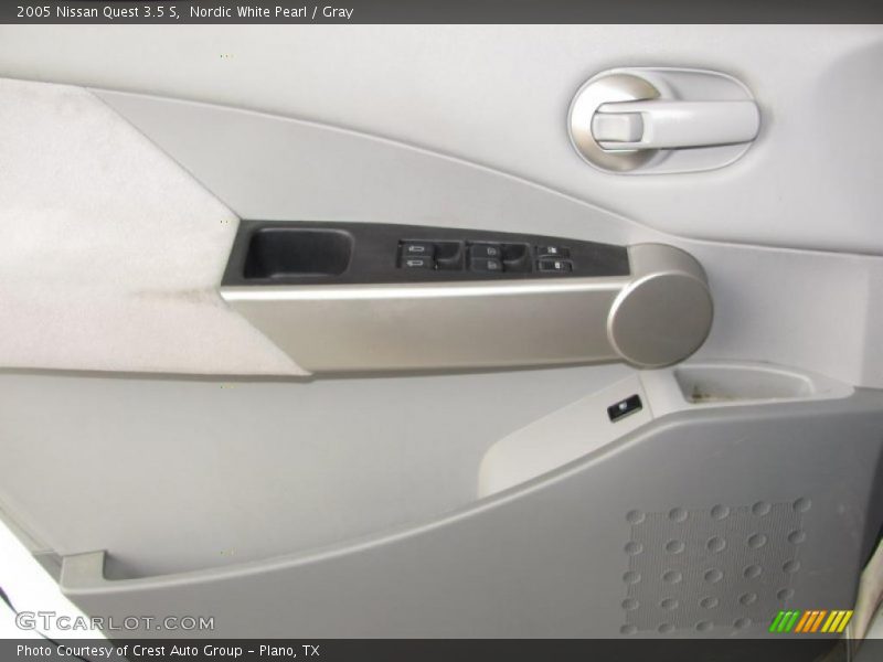 Nordic White Pearl / Gray 2005 Nissan Quest 3.5 S