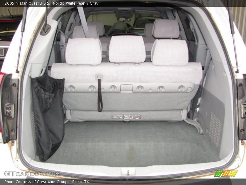 Nordic White Pearl / Gray 2005 Nissan Quest 3.5 S