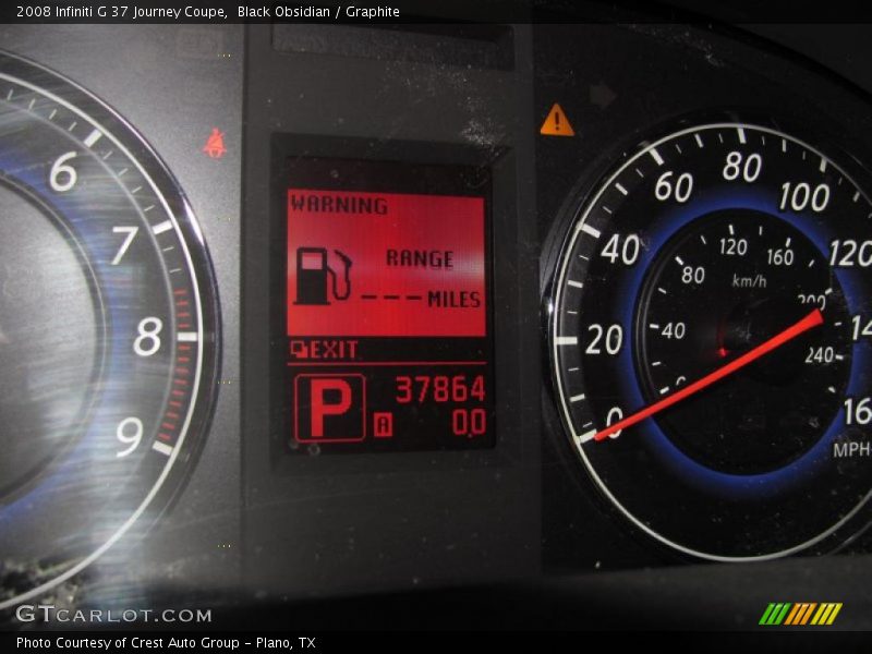 Black Obsidian / Graphite 2008 Infiniti G 37 Journey Coupe