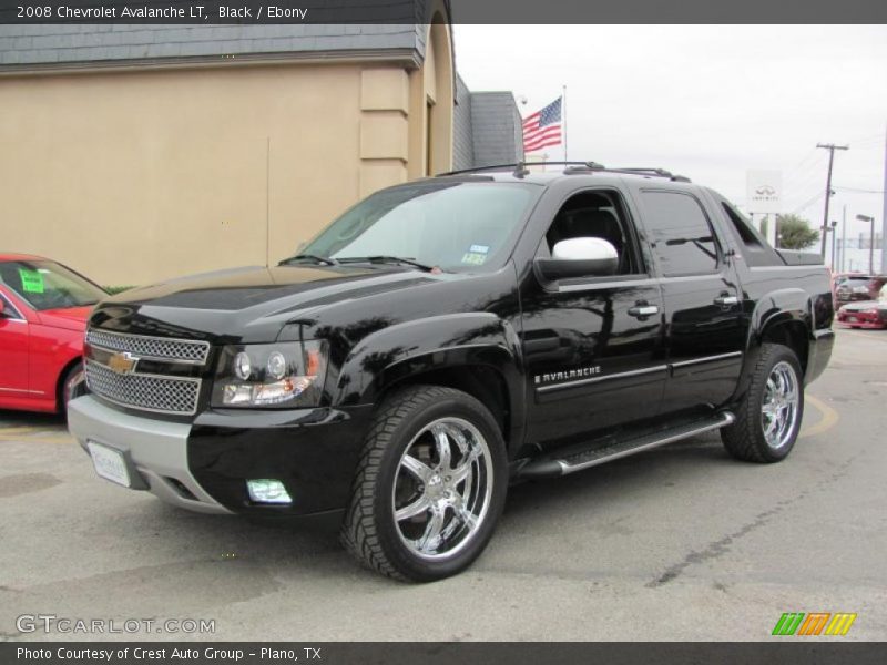 Black / Ebony 2008 Chevrolet Avalanche LT