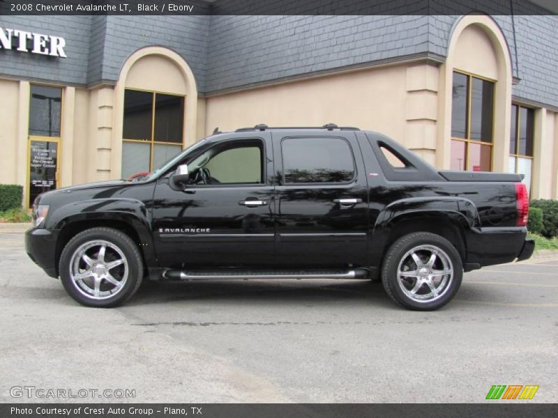 Black / Ebony 2008 Chevrolet Avalanche LT