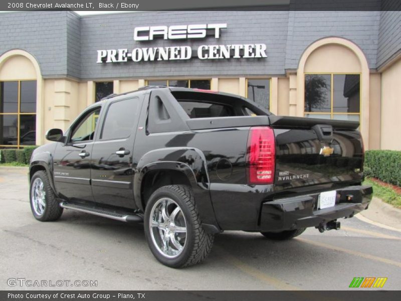 Black / Ebony 2008 Chevrolet Avalanche LT