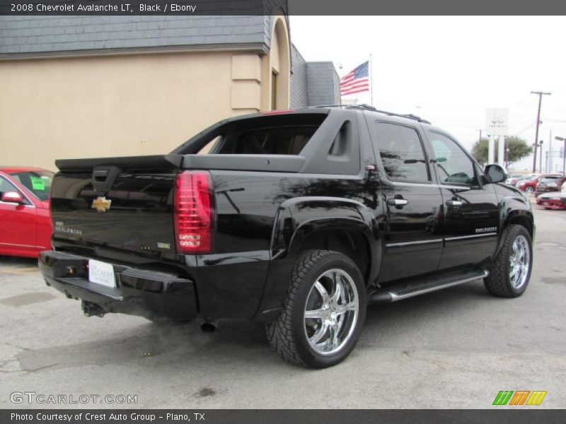 Black / Ebony 2008 Chevrolet Avalanche LT