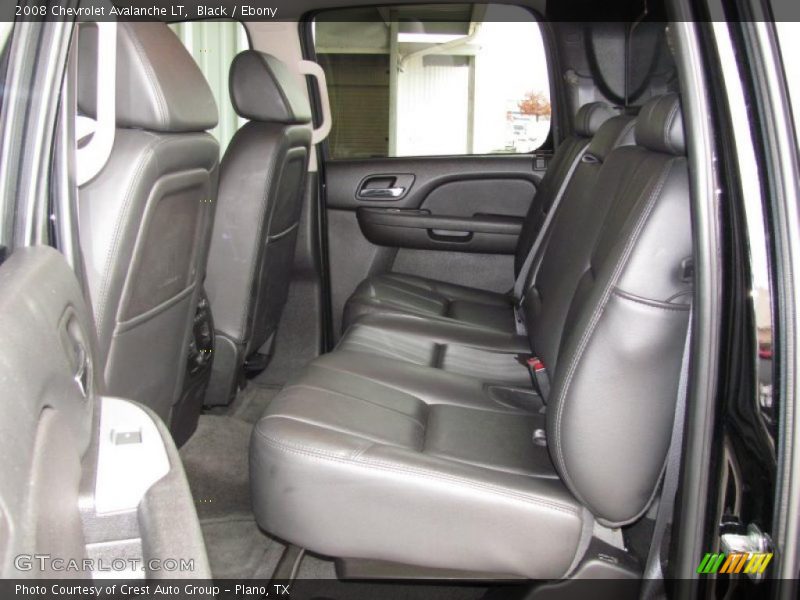 Black / Ebony 2008 Chevrolet Avalanche LT