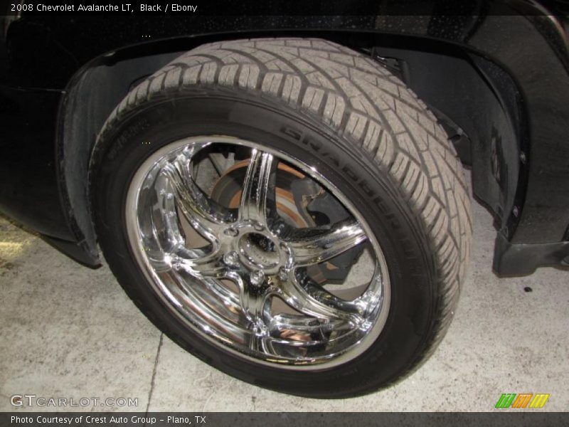 Black / Ebony 2008 Chevrolet Avalanche LT