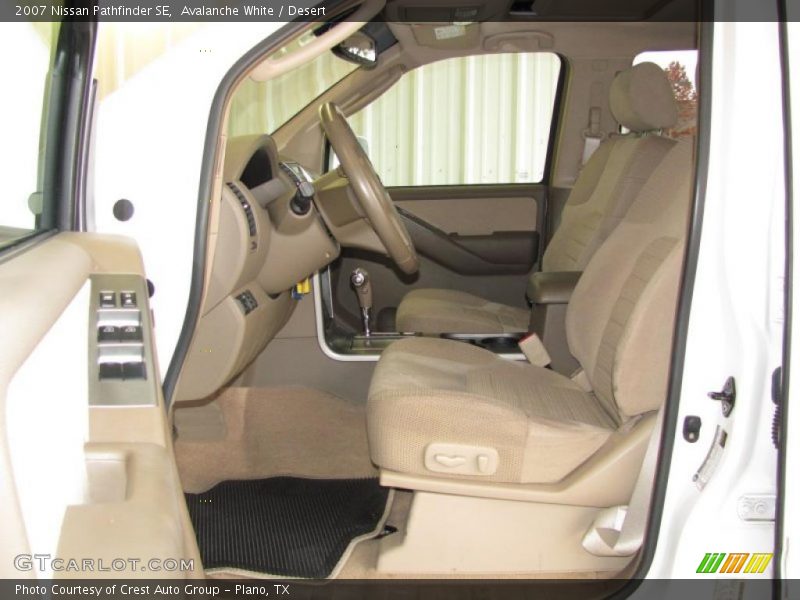 Avalanche White / Desert 2007 Nissan Pathfinder SE