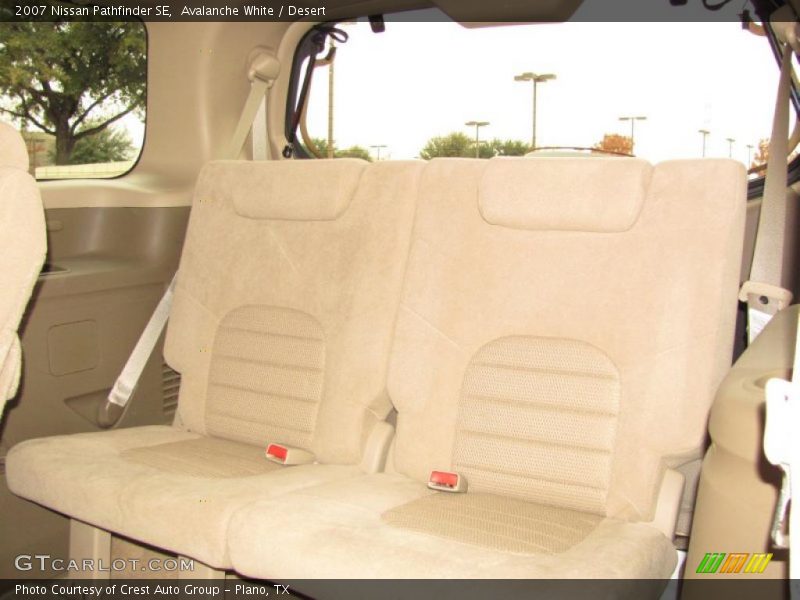 Avalanche White / Desert 2007 Nissan Pathfinder SE