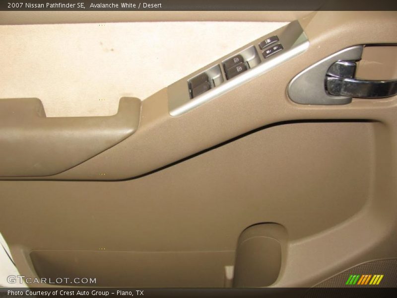 Avalanche White / Desert 2007 Nissan Pathfinder SE