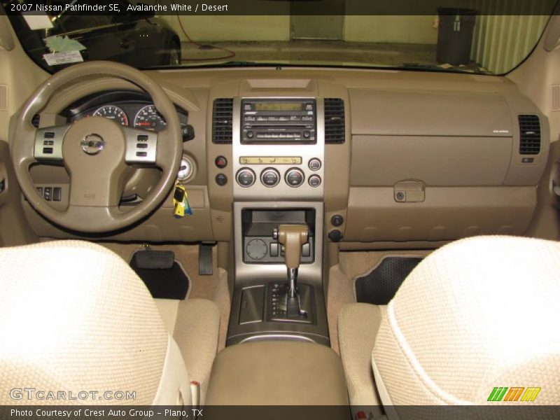 Avalanche White / Desert 2007 Nissan Pathfinder SE