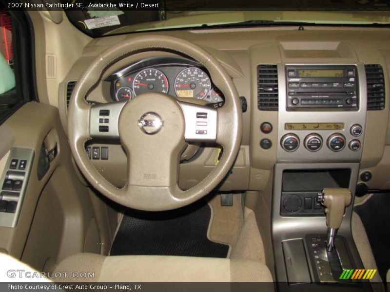 Avalanche White / Desert 2007 Nissan Pathfinder SE