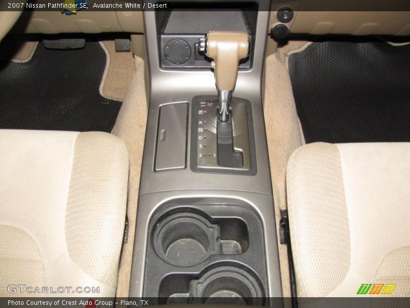 Avalanche White / Desert 2007 Nissan Pathfinder SE