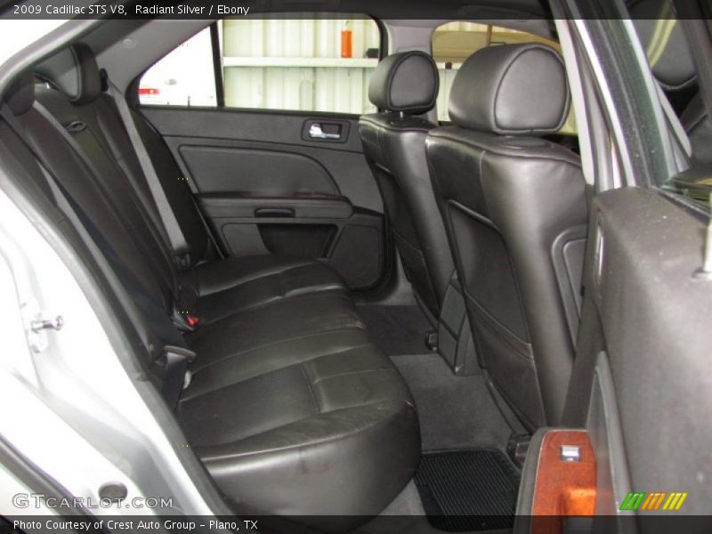 Radiant Silver / Ebony 2009 Cadillac STS V8