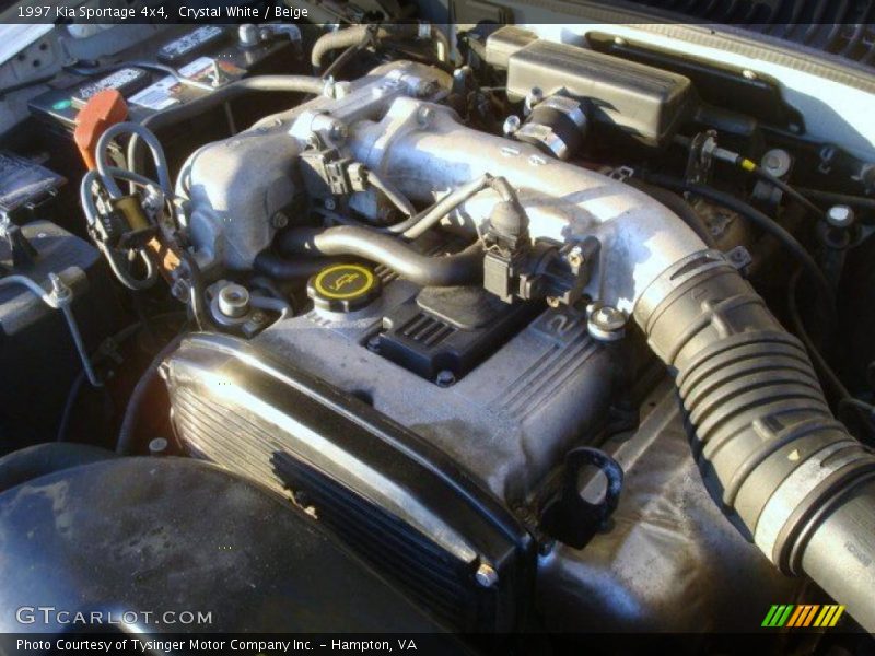  1997 Sportage 4x4 Engine - 2.0 Liter DOHC 16-Valve 4 Cylinder