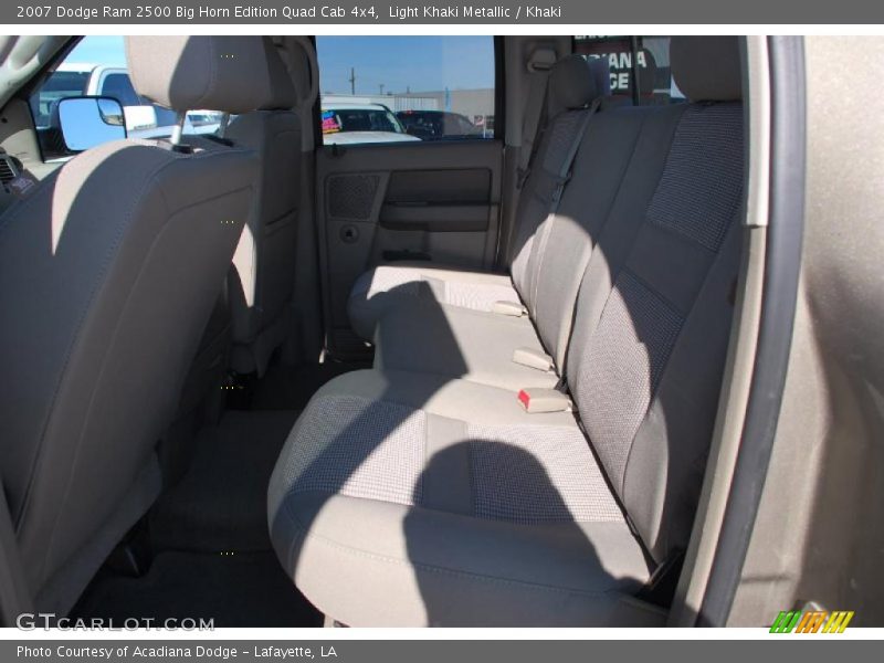 Light Khaki Metallic / Khaki 2007 Dodge Ram 2500 Big Horn Edition Quad Cab 4x4