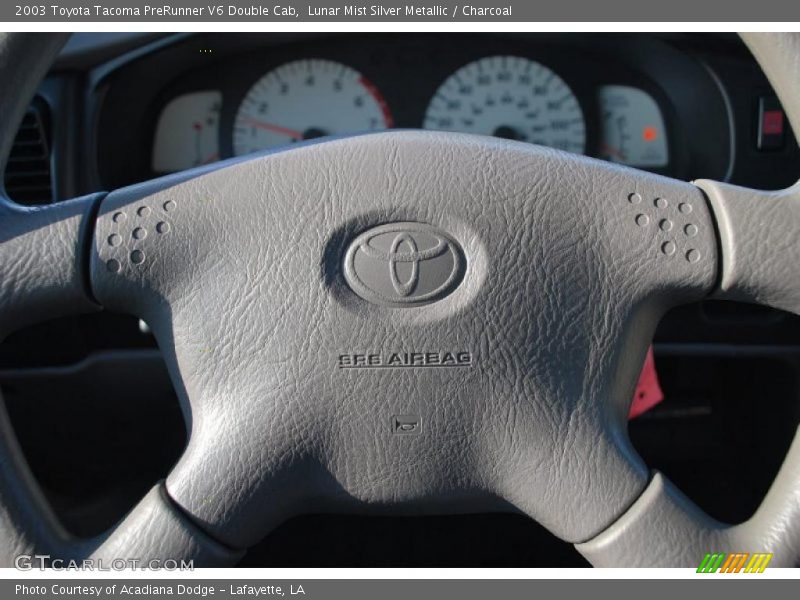 Lunar Mist Silver Metallic / Charcoal 2003 Toyota Tacoma PreRunner V6 Double Cab
