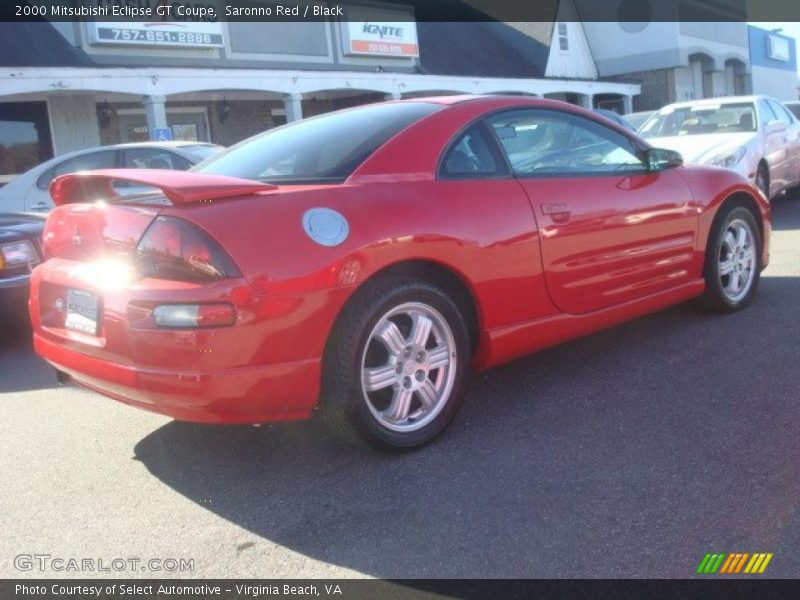 Saronno Red / Black 2000 Mitsubishi Eclipse GT Coupe