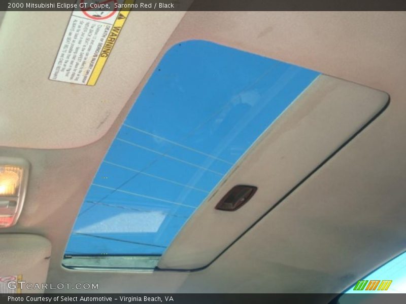 Saronno Red / Black 2000 Mitsubishi Eclipse GT Coupe