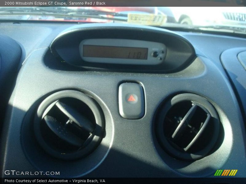 Saronno Red / Black 2000 Mitsubishi Eclipse GT Coupe