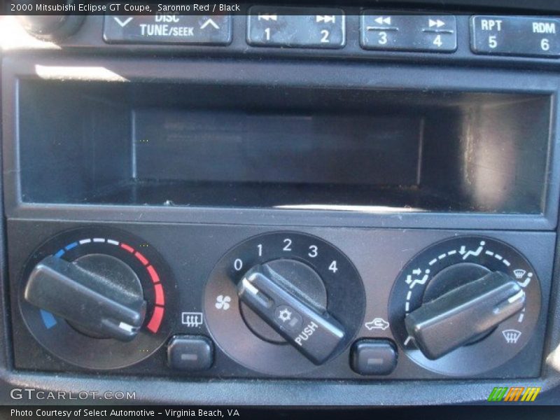 Saronno Red / Black 2000 Mitsubishi Eclipse GT Coupe