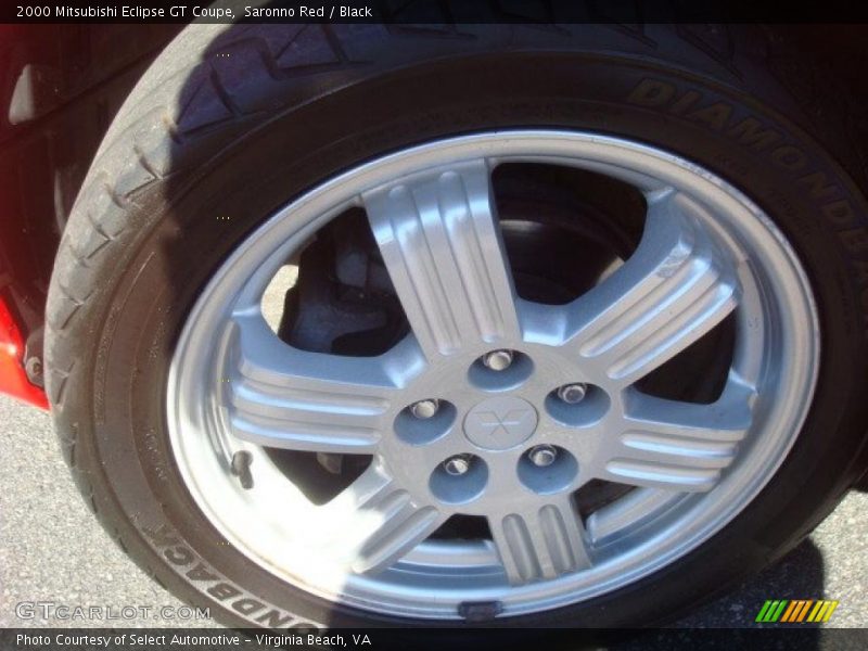 Saronno Red / Black 2000 Mitsubishi Eclipse GT Coupe