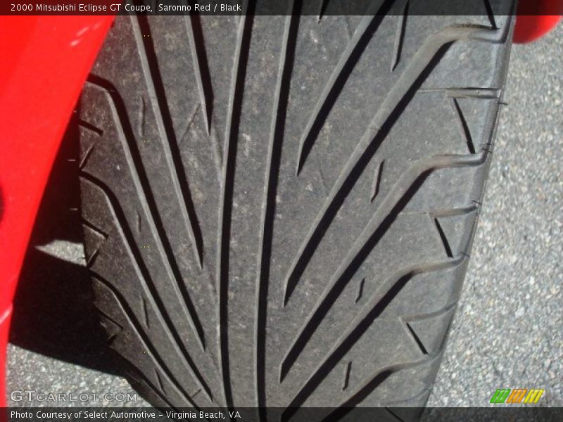 Saronno Red / Black 2000 Mitsubishi Eclipse GT Coupe