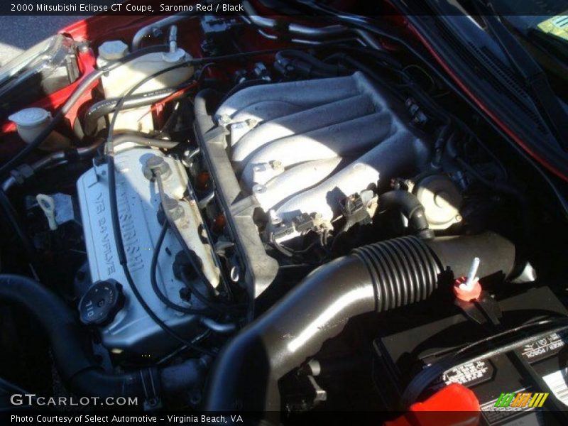 Saronno Red / Black 2000 Mitsubishi Eclipse GT Coupe
