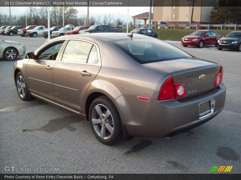 Mocha Steel Metallic / Cocoa/Cashmere 2011 Chevrolet Malibu LT