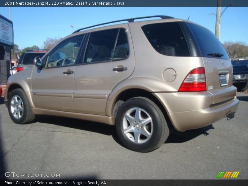 Desert Silver Metallic / Java 2001 Mercedes-Benz ML 320 4Matic