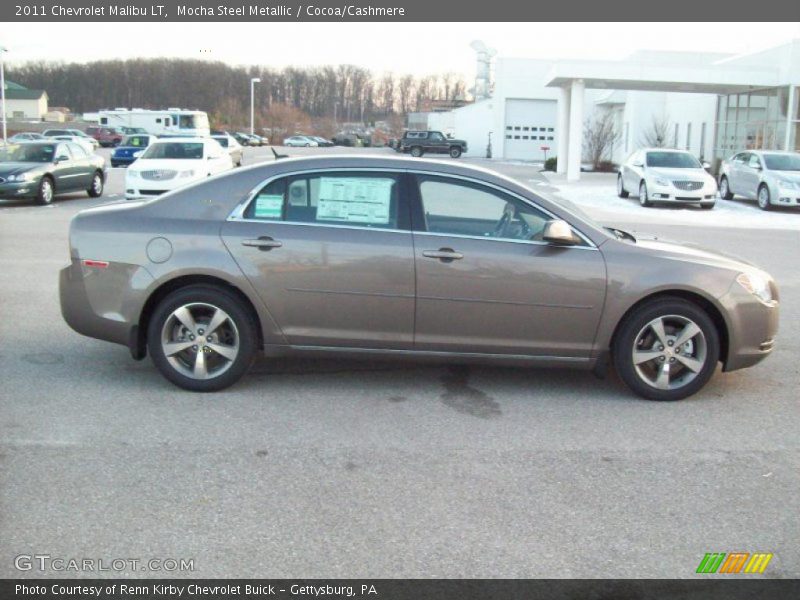 Mocha Steel Metallic / Cocoa/Cashmere 2011 Chevrolet Malibu LT