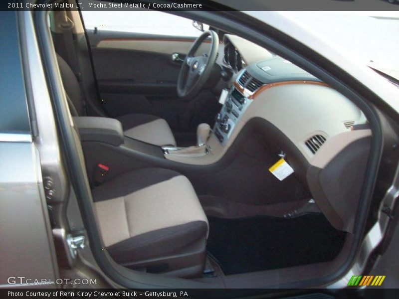 Mocha Steel Metallic / Cocoa/Cashmere 2011 Chevrolet Malibu LT