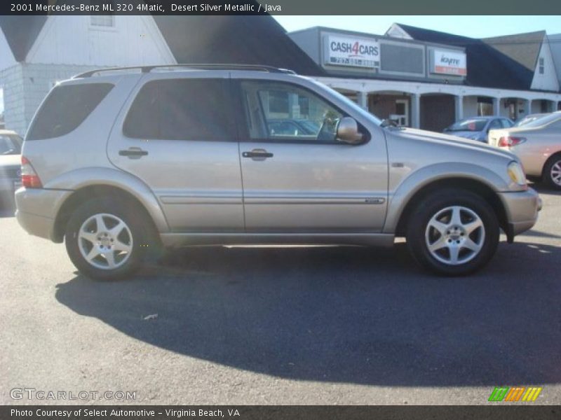 Desert Silver Metallic / Java 2001 Mercedes-Benz ML 320 4Matic