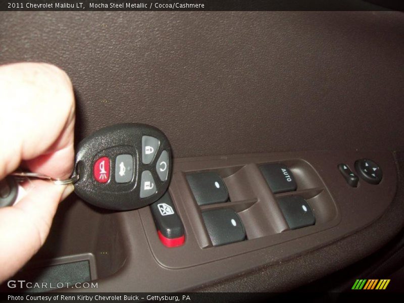 Mocha Steel Metallic / Cocoa/Cashmere 2011 Chevrolet Malibu LT