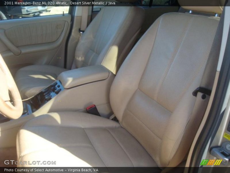Desert Silver Metallic / Java 2001 Mercedes-Benz ML 320 4Matic