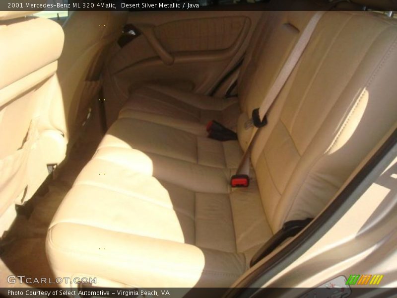 Desert Silver Metallic / Java 2001 Mercedes-Benz ML 320 4Matic
