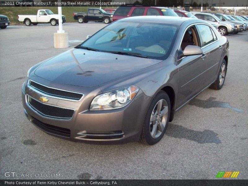 Mocha Steel Metallic / Cocoa/Cashmere 2011 Chevrolet Malibu LT