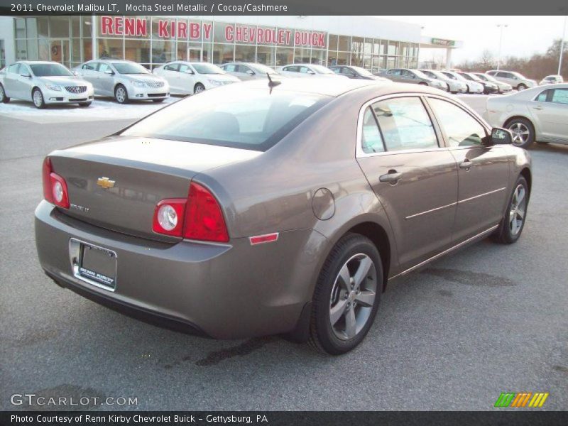 Mocha Steel Metallic / Cocoa/Cashmere 2011 Chevrolet Malibu LT