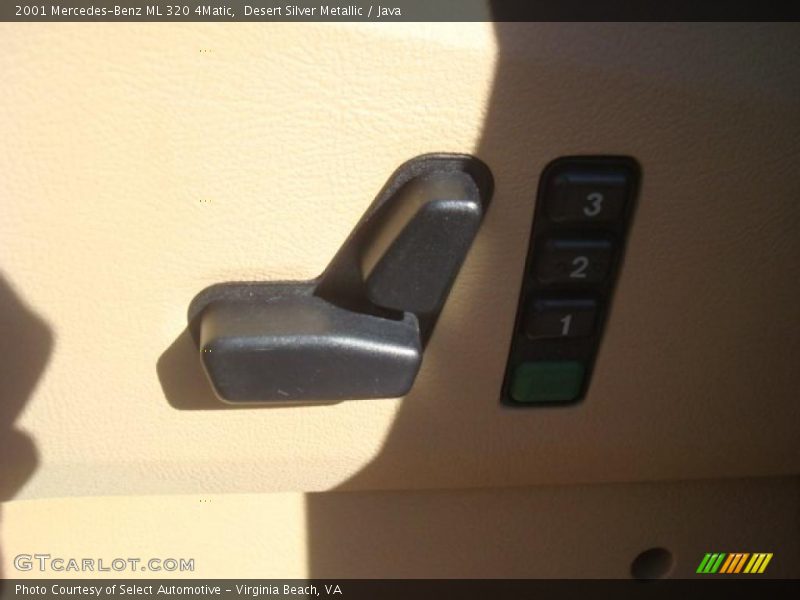 Desert Silver Metallic / Java 2001 Mercedes-Benz ML 320 4Matic