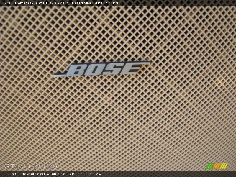 Desert Silver Metallic / Java 2001 Mercedes-Benz ML 320 4Matic