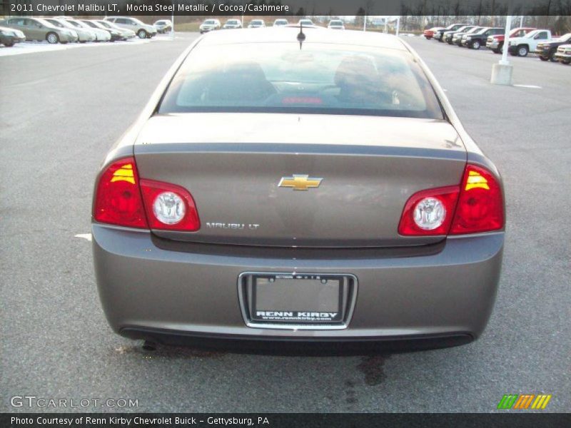 Mocha Steel Metallic / Cocoa/Cashmere 2011 Chevrolet Malibu LT