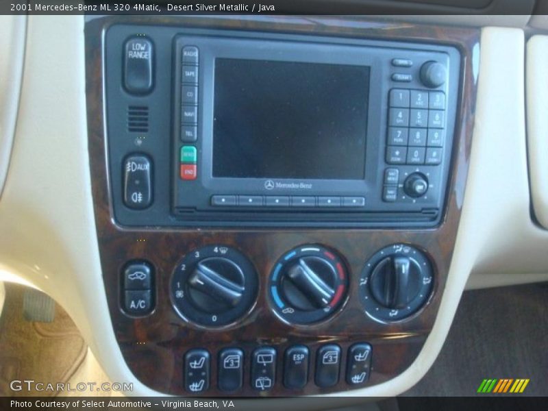 Desert Silver Metallic / Java 2001 Mercedes-Benz ML 320 4Matic