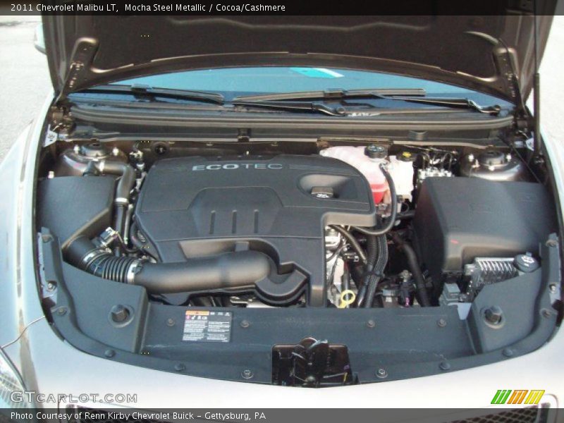 Mocha Steel Metallic / Cocoa/Cashmere 2011 Chevrolet Malibu LT