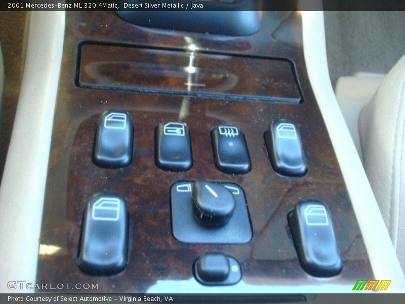 Desert Silver Metallic / Java 2001 Mercedes-Benz ML 320 4Matic