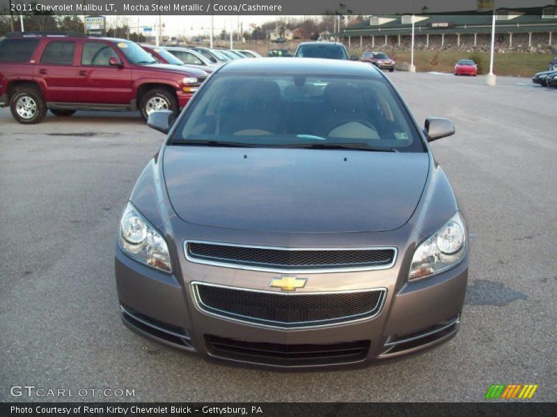 Mocha Steel Metallic / Cocoa/Cashmere 2011 Chevrolet Malibu LT