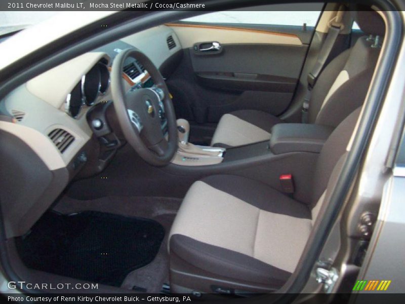 Mocha Steel Metallic / Cocoa/Cashmere 2011 Chevrolet Malibu LT