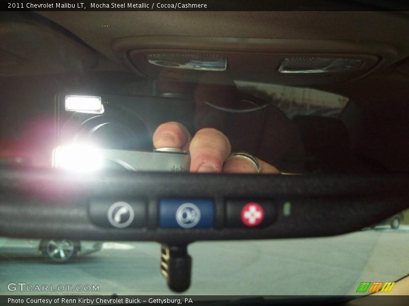 Mocha Steel Metallic / Cocoa/Cashmere 2011 Chevrolet Malibu LT