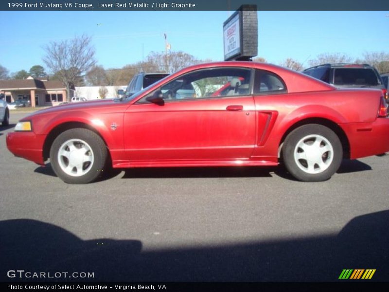  1999 Mustang V6 Coupe Laser Red Metallic