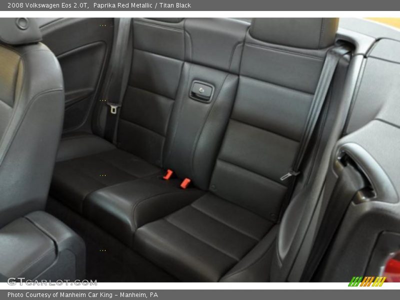 Paprika Red Metallic / Titan Black 2008 Volkswagen Eos 2.0T