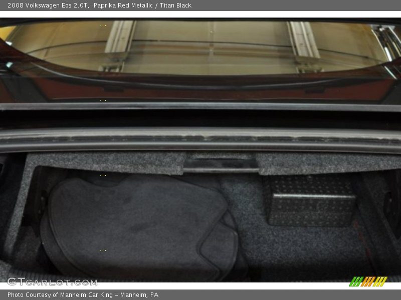 Paprika Red Metallic / Titan Black 2008 Volkswagen Eos 2.0T