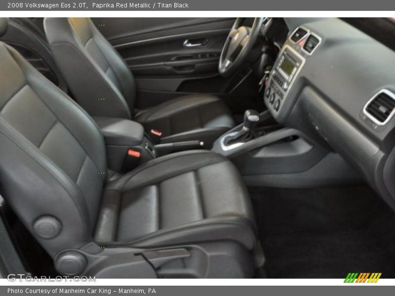 Paprika Red Metallic / Titan Black 2008 Volkswagen Eos 2.0T